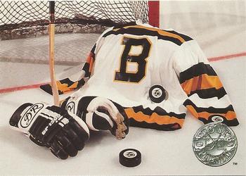 #145 Boston Bruins - Boston Bruins - 1991-92 Pro Set Platinum Hockey