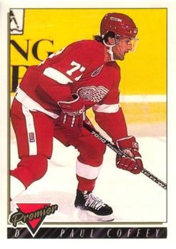 #145 Paul Coffey - Detroit Red Wings - 1993-94 O-Pee-Chee Premier Hockey