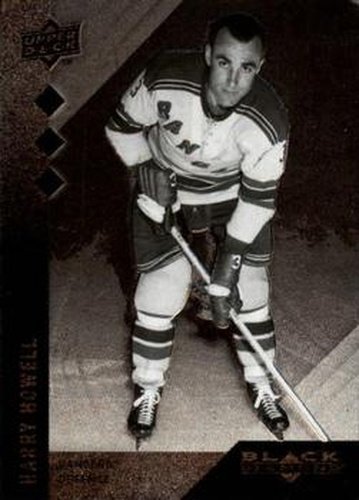 #145 Harry Howell - New York Rangers - 2009-10 Upper Deck Black Diamond Hockey