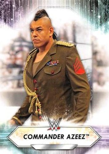 #145 Commander Azeez - 2021 Topps WWE Wrestling