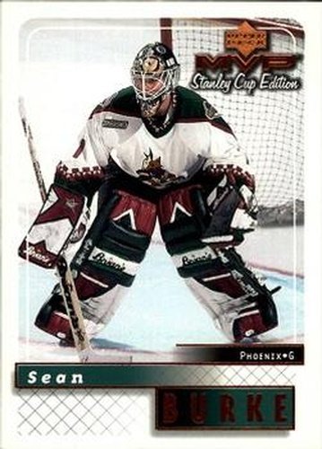 #145 Sean Burke - Phoenix Coyotes - 1999-00 Upper Deck MVP Stanley Cup Edition Hockey