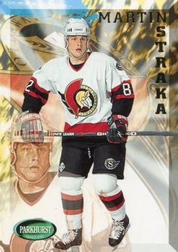 #145 Martin Straka - Ottawa Senators - 1995-96 Parkhurst International Hockey