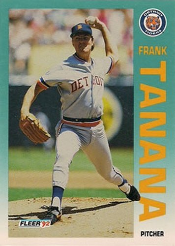 #145 Frank Tanana - Detroit Tigers - 1992 Fleer Baseball