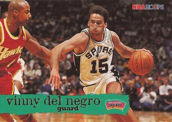 #145 Vinny Del Negro - San Antonio Spurs - 1995-96 Hoops Basketball