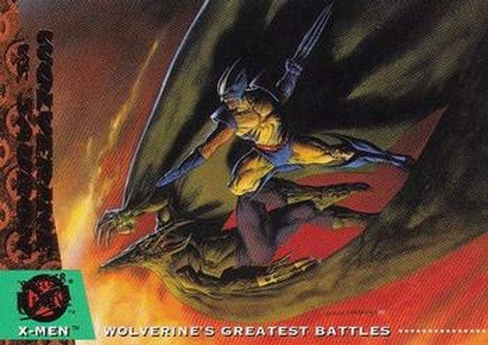 #146 Wolverine vs. Sauron - 1994 Ultra X-Men