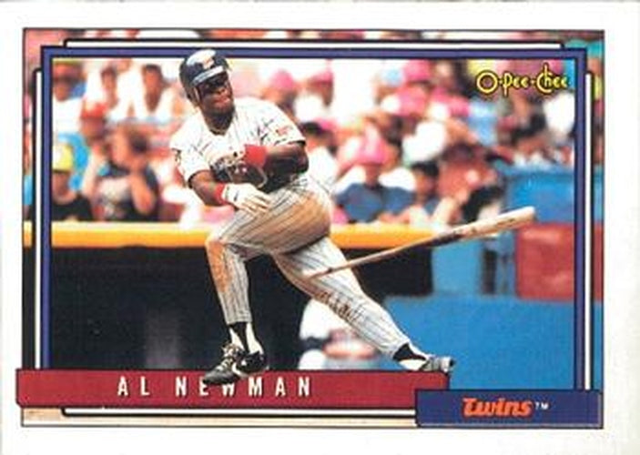 #146 Al Newman - Minnesota Twins - 1992 O-Pee-Chee Baseball