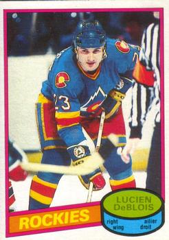 #146 Lucien DeBlois - Colorado Rockies - 1980-81 O-Pee-Chee Hockey