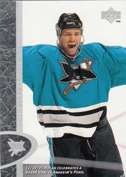 #146 Owen Nolan - San Jose Sharks - 1996-97 Upper Deck Hockey