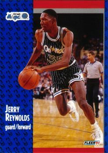 #146 Jerry Reynolds - Orlando Magic - 1991-92 Fleer Basketball