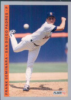 #146 Frank Seminara - San Diego Padres - 1993 Fleer Baseball