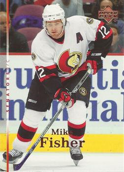 #146 Mike Fisher - Ottawa Senators - 2007-08 Upper Deck Hockey