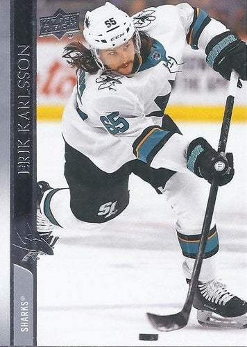 #146 Erik Karlsson - San Jose Sharks - 2020-21 Upper Deck Hockey