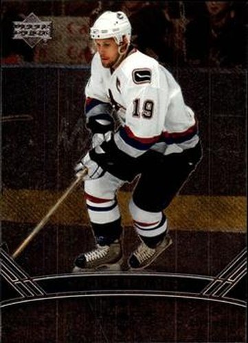 #146 Markus Naslund - Vancouver Canucks - 2006-07 Upper Deck Black Diamond Hockey