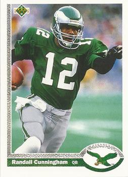 #146 Randall Cunningham - Philadelphia Eagles - 1991 Upper Deck Football