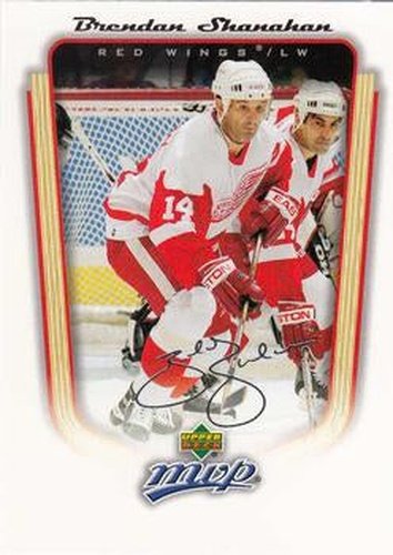 #146 Brendan Shanahan - Detroit Red Wings - 2005-06 Upper Deck MVP Hockey