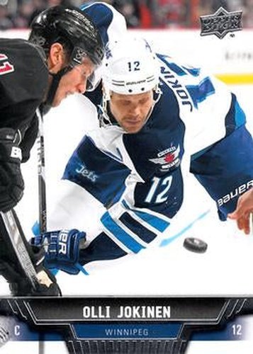 #146 Olli Jokinen - Winnipeg Jets - 2013-14 Upper Deck Hockey