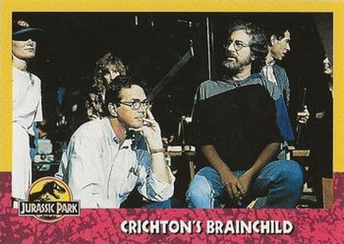 #146 Crichton's Brainchild - 1993 Topps Jurassic Park
