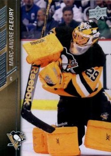 #146 Marc-Andre Fleury - Pittsburgh Penguins - 2015-16 Upper Deck Hockey