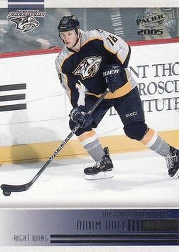 #146 Adam Hall - Nashville Predators - 2004-05 Pacific Hockey