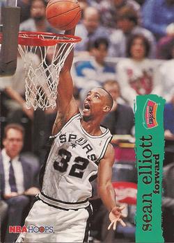 #146 Sean Elliott - San Antonio Spurs - 1995-96 Hoops Basketball