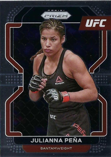 #146 Julianna Pena - 2022 Panini Prizm UFC MMA