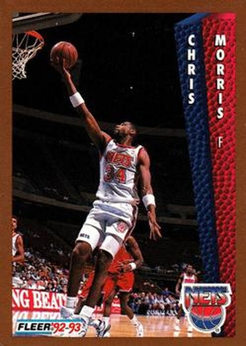 #146 Chris Morris - New Jersey Nets - 1992-93 Fleer Basketball