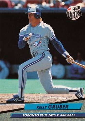 #146 Kelly Gruber - Toronto Blue Jays - 1992 Ultra Baseball