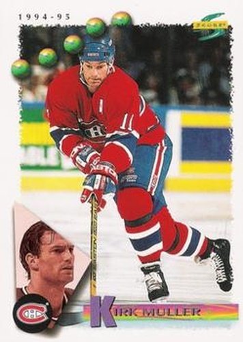 #146 Kirk Muller - Montreal Canadiens - 1994-95 Score Hockey