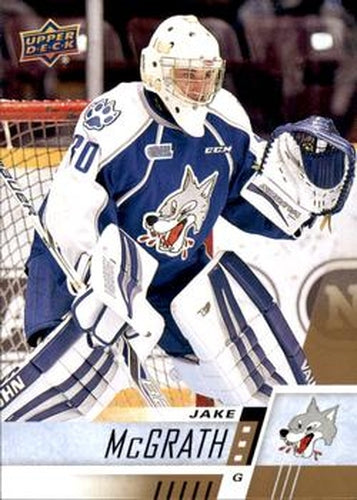 #146 Jacob McGrath - Sudbury Wolves - 2017-18 Upper Deck CHL Hockey