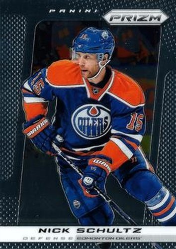 #146 Nick Schultz - Edmonton Oilers - 2013-14 Panini Prizm Hockey