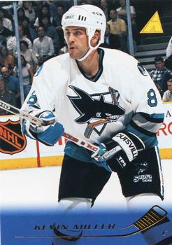 #146 Kevin Miller - San Jose Sharks - 1995-96 Pinnacle Hockey