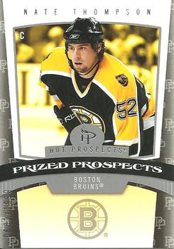 #146 Nate Thompson - Boston Bruins - 2006-07 Fleer Hot Prospects Hockey