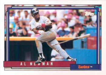 #146 Al Newman - Minnesota Twins - 1992 Topps Baseball