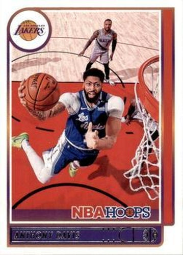 #146 Anthony Davis - Los Angeles Lakers - 2021-22 Hoops Basketball