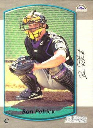 #146 Ben Petrick - Colorado Rockies - 2000 Bowman Baseball