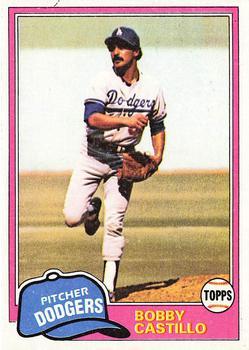 #146 Bobby Castillo - Los Angeles Dodgers - 1981 Topps Baseball