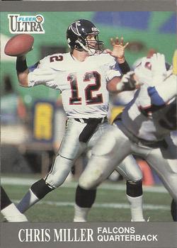 #146 Chris Miller - Atlanta Falcons - 1991 Ultra Football