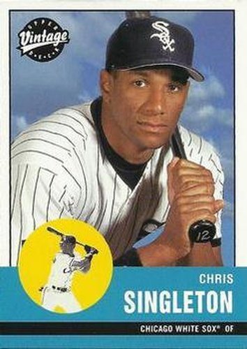 #146 Chris Singleton - Chicago White Sox - 2001 Upper Deck Vintage Baseball