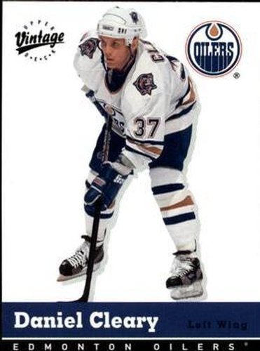 #146 Daniel Cleary - Edmonton Oilers - 2000-01 Upper Deck Vintage Hockey
