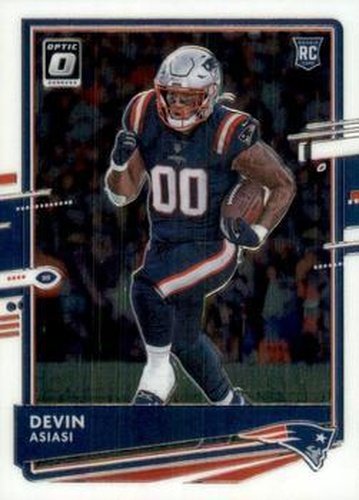 #146 Devin Asiasi - New England Patriots - 2020 Donruss Optic Football