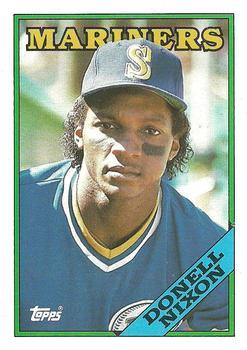 #146 Donell Nixon - Seattle Mariners - 1988 Topps Baseball