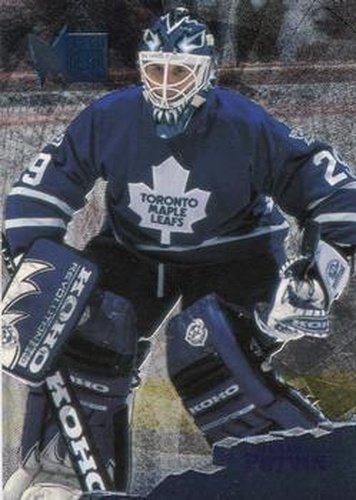 #146 Felix Potvin - Toronto Maple Leafs - 1995-96 Metal Hockey