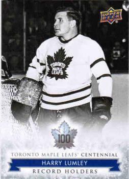 #146 Harry Lumley - Toronto Maple Leafs - 2017 Upper Deck Toronto Maple Leafs Centennial Hockey