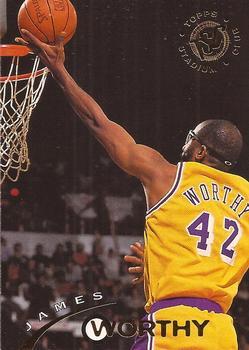 #146 James Worthy - Los Angeles Lakers - 1994-95 Stadium Club Basketball