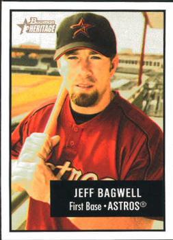 #146 Jeff Bagwell - Houston Astros - 2003 Bowman Heritage Baseball