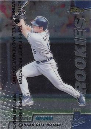 #146 Jeremy Giambi - Kansas City Royals - 1999 Finest Baseball