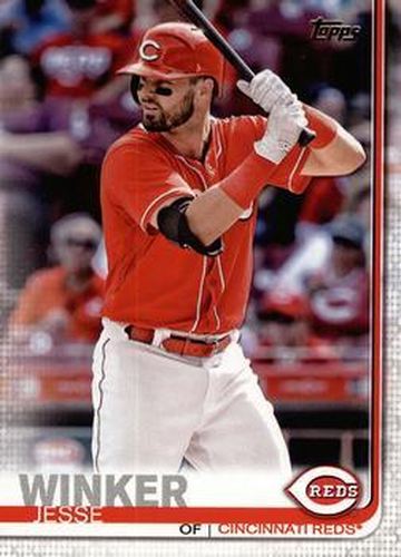 #146 Jesse Winker - Cincinnati Reds - 2019 Topps Baseball