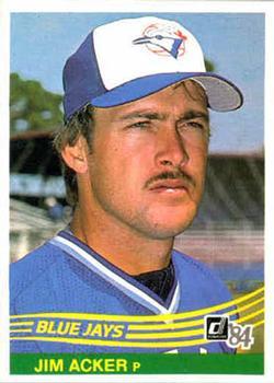 #146 Jim Acker - Toronto Blue Jays - 1984 Donruss Baseball