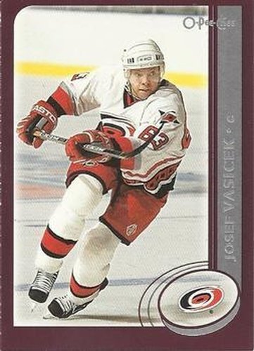 #146 Josef Vasicek - Carolina Hurricanes - 2002-03 O-Pee-Chee Hockey