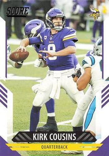 #146 Kirk Cousins - Minnesota Vikings - 2021 Score Football